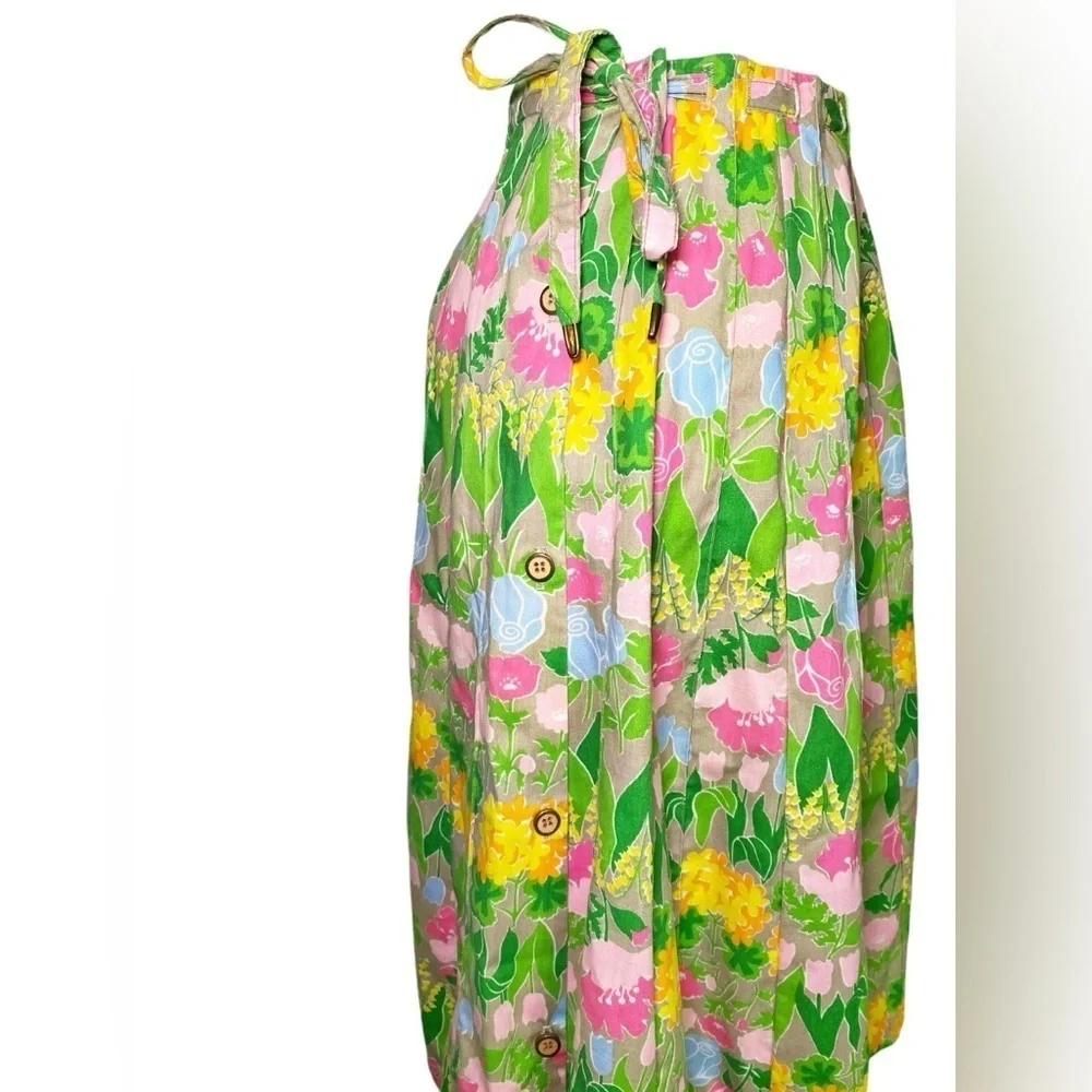 Peter Popovitch 1970’s Vintage Floral Wrap Midi Skirt - Picture 4 of 14